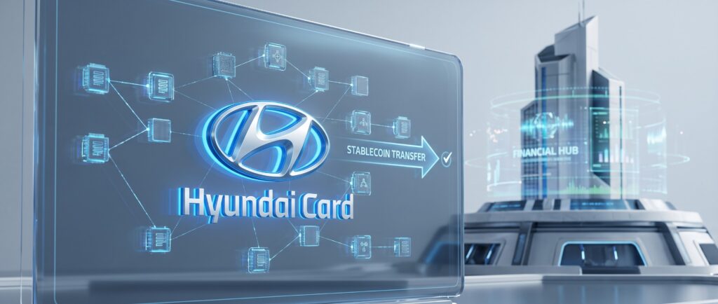 Hyundai Card протестировала перевод стейблкоинов
