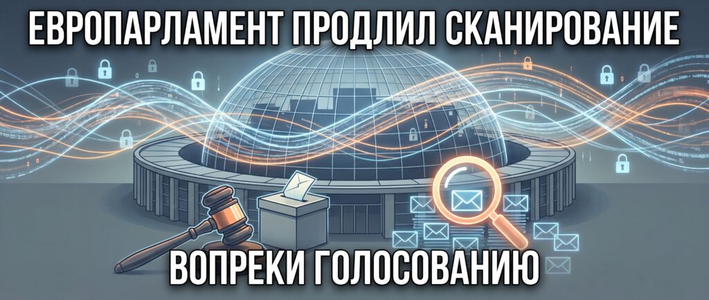 Европарламент продлил сканирование сообщений вопреки голосованию