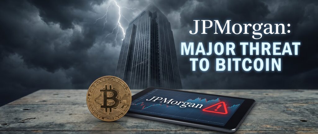 JPMorgan назвал главную угрозу для биткоина