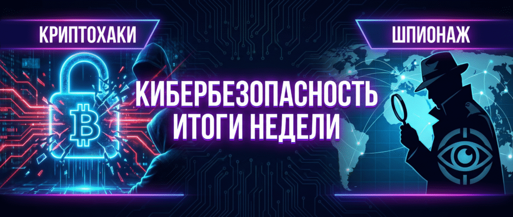 Итоги недели кибербезопасности: криптохаки и шпионаж