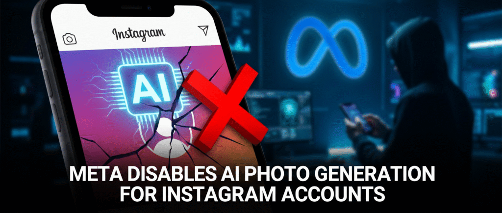 Meta отключила генерацию фото по аккаунтам Instagram