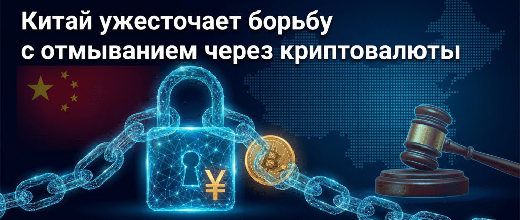 Китай ужесточает борьбу с отмыванием через криптовалюты