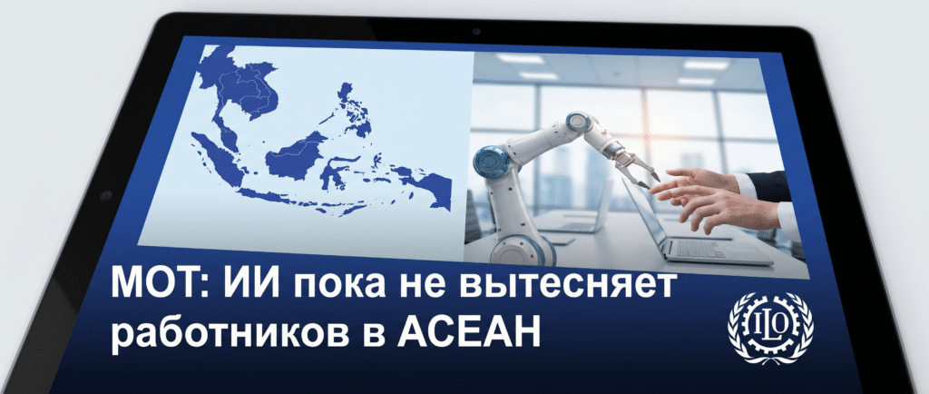 МОТ: ИИ пока не вытесняет работников в АСЕАН