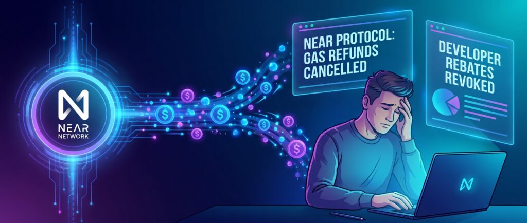 NEAR отменяет возврат газа разработчикам