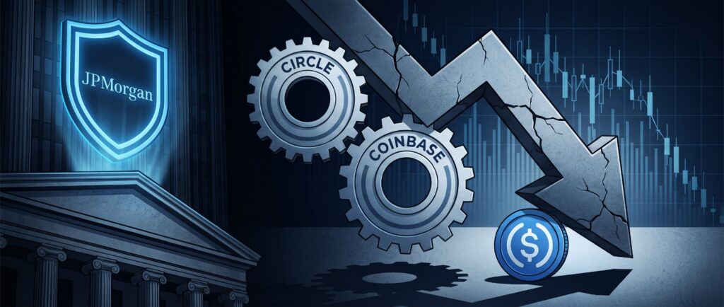 JPMorgan: сделка Circle и Coinbase угрожает USDC