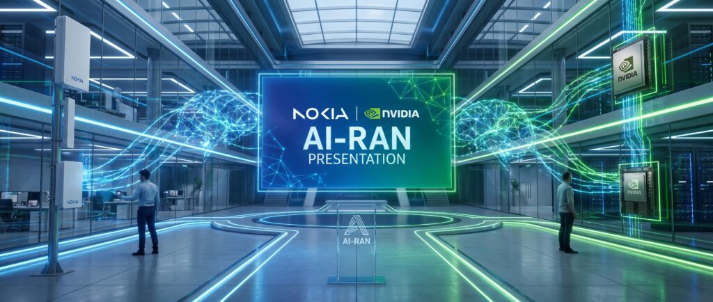Nokia представила AI-RAN на базе Nvidia