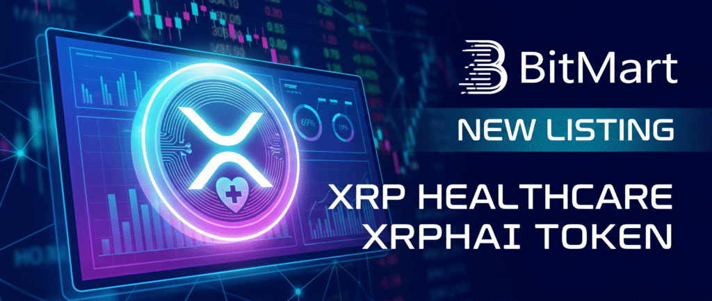 BitMart листит токен XRPHAI от XRP Healthcare
