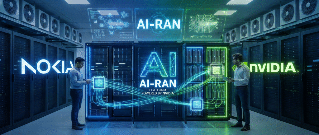 Nokia представила AI-RAN платформу с Nvidia