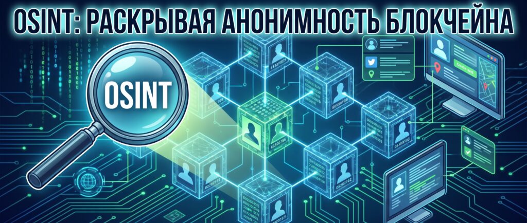 Как OSINT раскрывает анонимность в блокчейне
