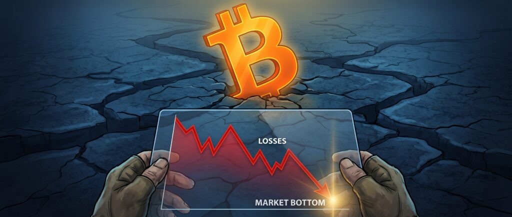 Убытки держателей биткоина сигнализируют о дне