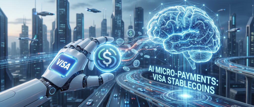 Visa: стейблкоины нужны для микроплатежей ИИ