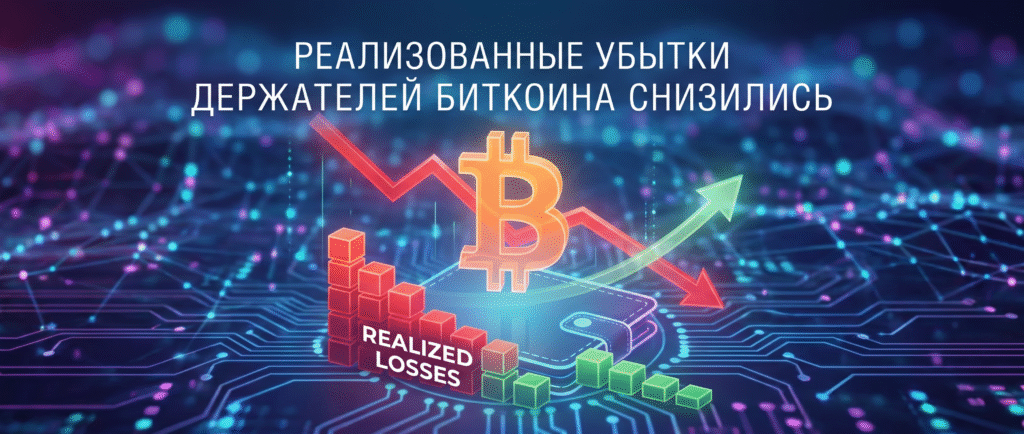 Реализованные убытки держателей биткоина снизились