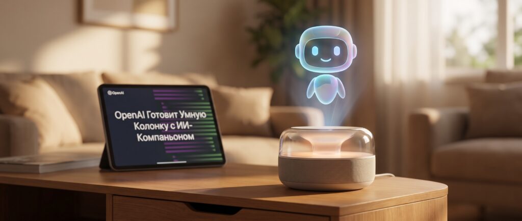 OpenAI готовит умную колонку с ИИ-компаньоном