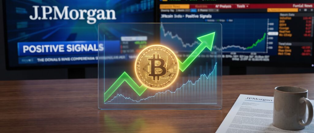 JPMorgan назвал позитивные сигналы для биткоина