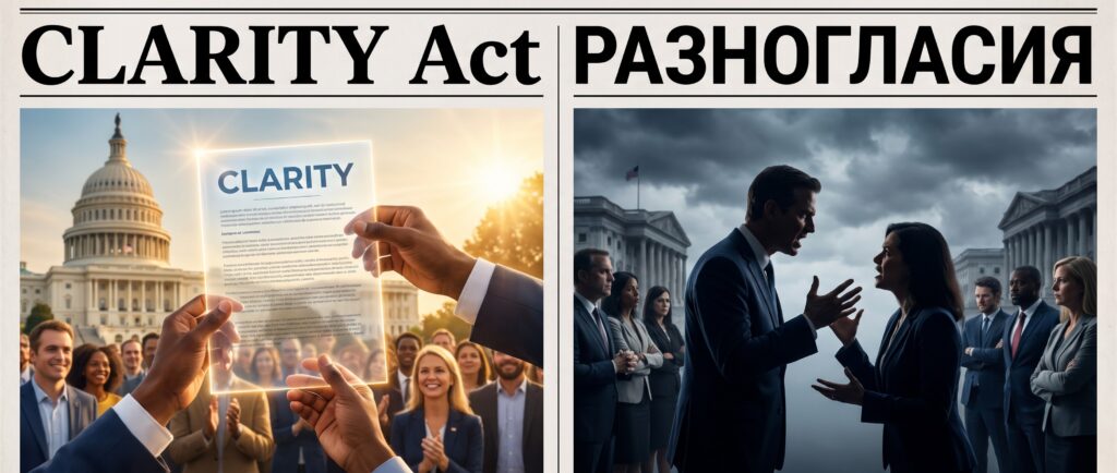 CLARITY Act в США: оптимизм на фоне разногласий