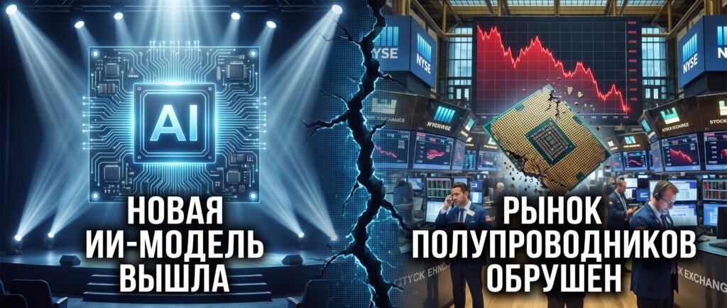 Релиз ИИ-модели обрушил рынок полупроводников