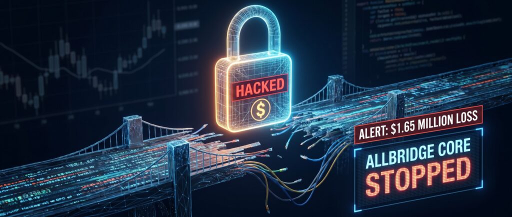 Allbridge Core остановлен из-за взлома на $1,65 млн