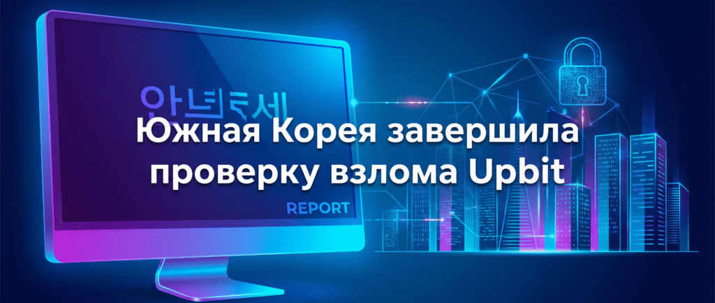 Южная Корея завершила проверку взлома Upbit