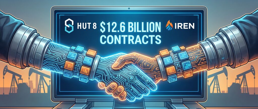 Майнеры Hut 8 и IREN заключили контракты на $12,6 млрд