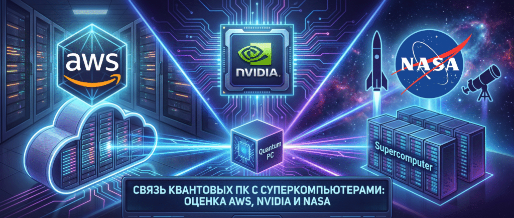 AWS, Nvidia и NASA оценили связь квантовых ПК с суперкомпьютерами