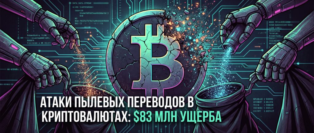 Атаки пылевых переводов в криптовалютах: $83 млн ущерба
