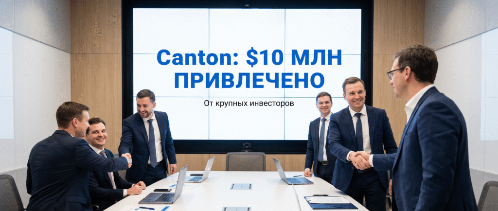Canton привлёк $10 млн от крупных инвесторов