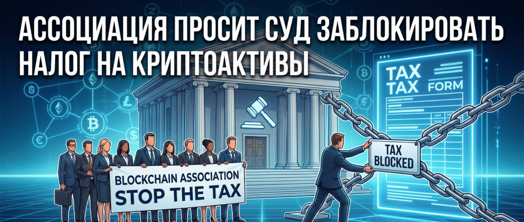 Ассоциация просит суд заблокировать налог на криптоактивы