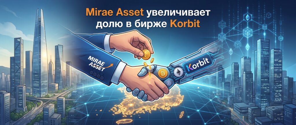 Mirae Asset увеличивает долю в бирже Korbit