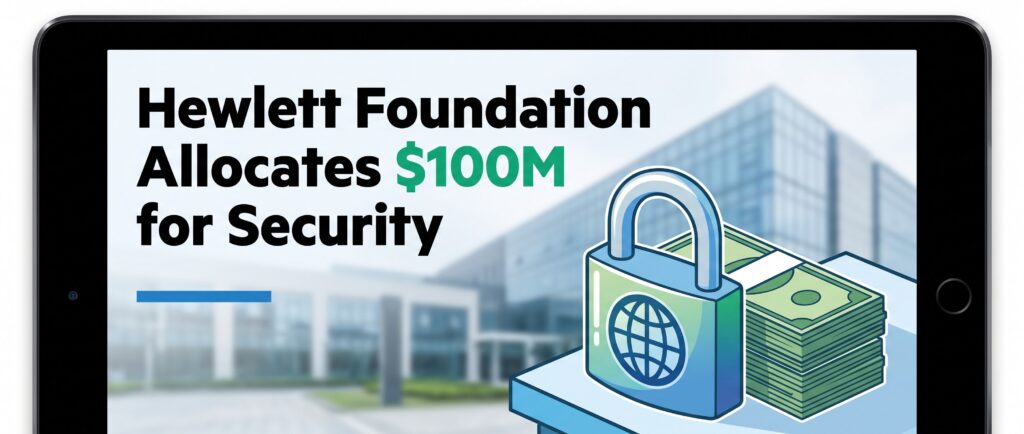 Hewlett Foundation выделила $100 млн на безопасность