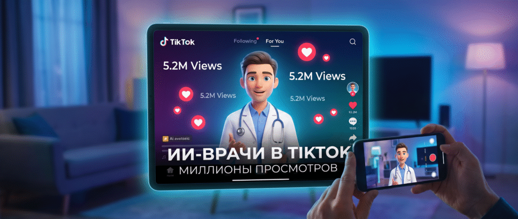 ИИ-врачи в TikTok набирают миллионы просмотров
