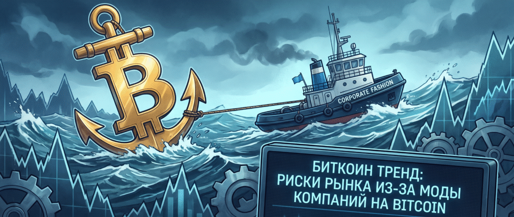 Риски рынка из-за моды компаний на биткоин