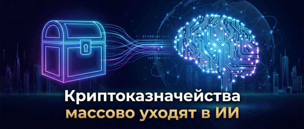 Криптоказначейства массово уходят в ИИ
