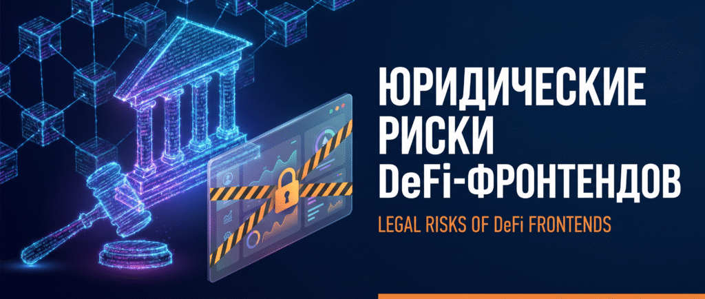 Юридические риски DeFi-фронтендов