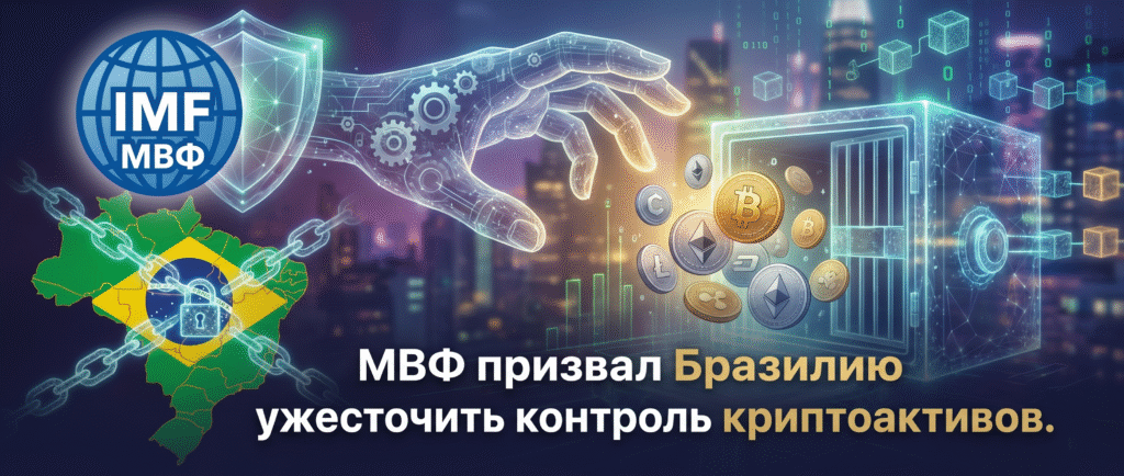 МВФ призвал Бразилию ужесточить контроль криптоактивов