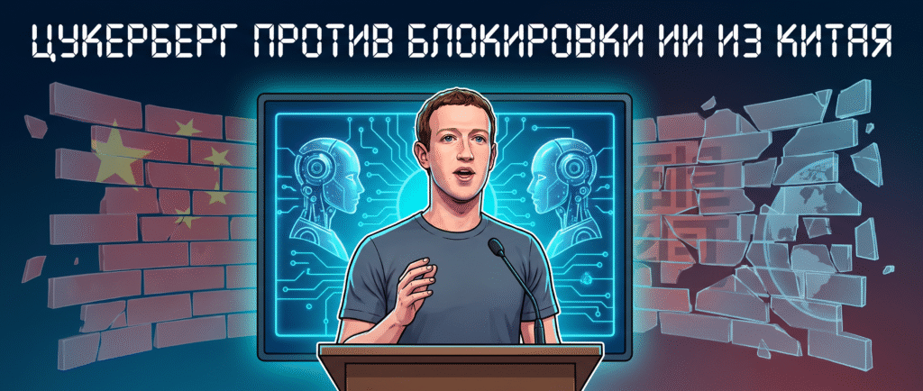Цукерберг выступил против блокировки ИИ из Китая