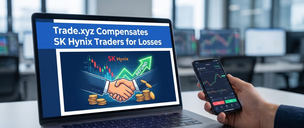 Trade.xyz компенсирует потери трейдерам SK Hynix