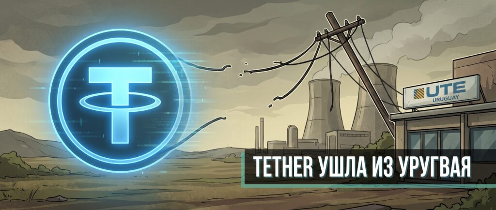 Tether ушла из Уругвая из-за спора с энергокомпанией
