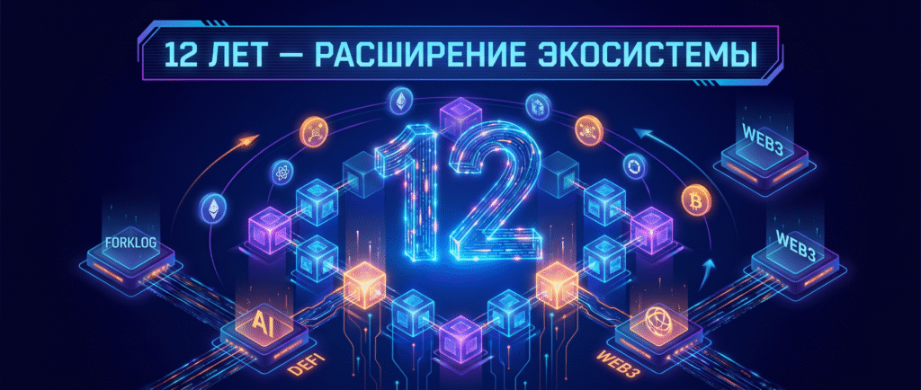 ForkLog отмечает 12-летие и расширяет экосистему
