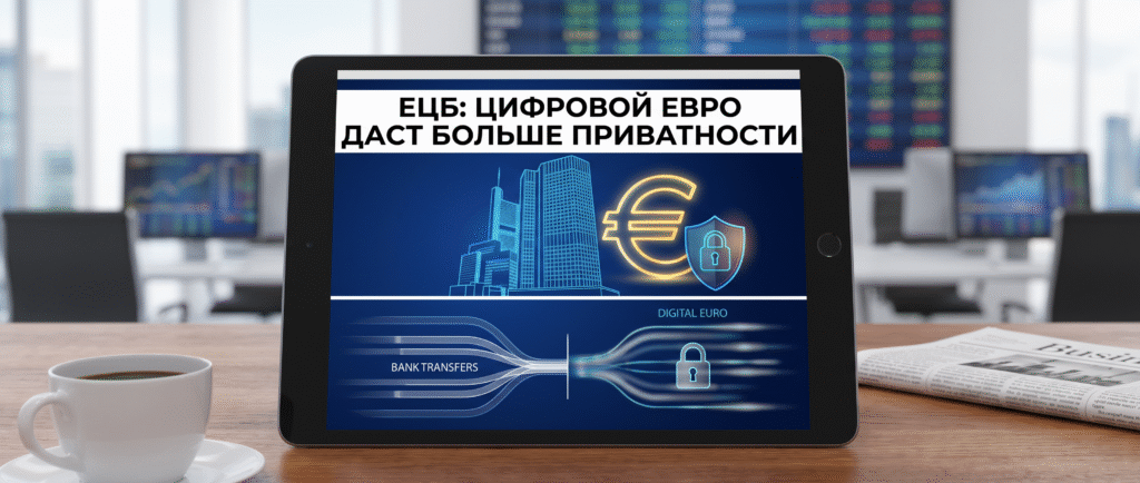 ЕЦБ: цифровой евро даст больше приватности, чем переводы