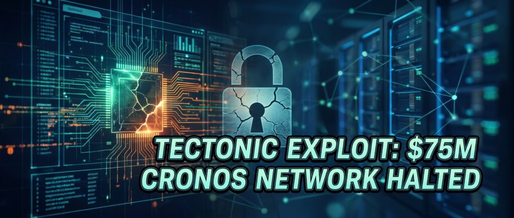 Эксплойт Tectonic на $75 млн остановил сеть Cronos