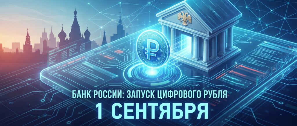 Банк России запускает цифровой рубль с 1 сентября
