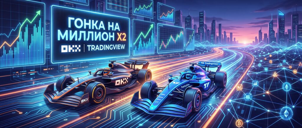 OKX и TradingView запустили гонку на миллион х2