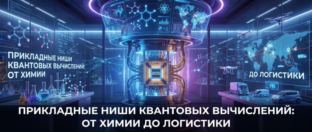 Прикладные ниши квантовых вычислений: от химии до логистики