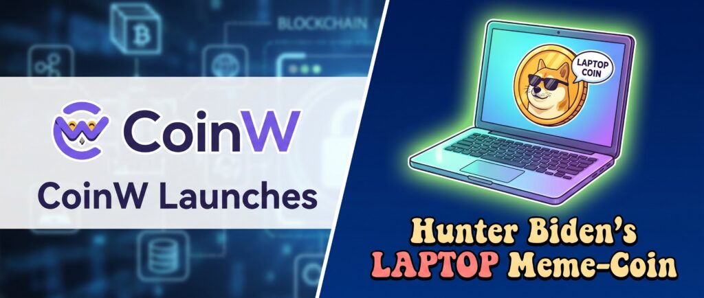 CoinW запустила мем-коин LAPTOP Хантера Байдена