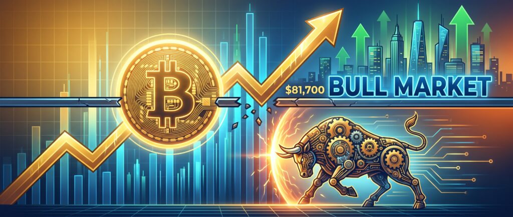 Биткоину нужно закрепиться выше $81 700 для бычьего рынка