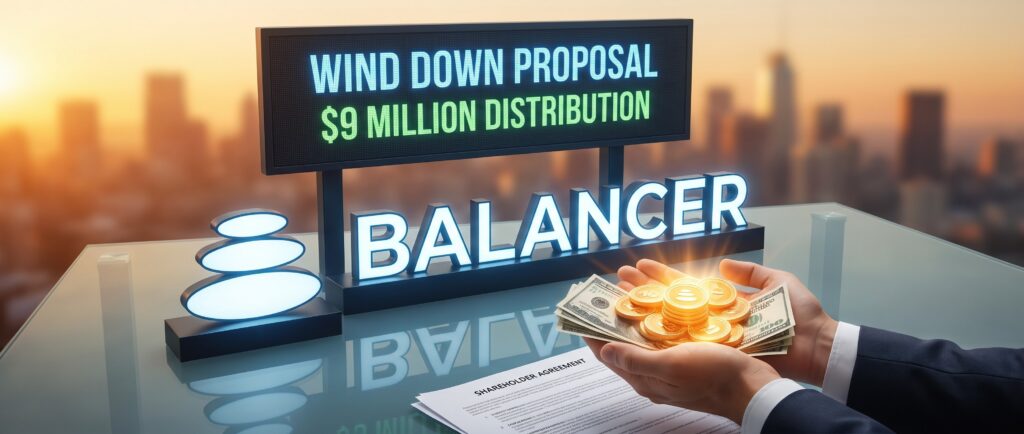 Balancer предложил свернуться и раздать $9 млн держателям