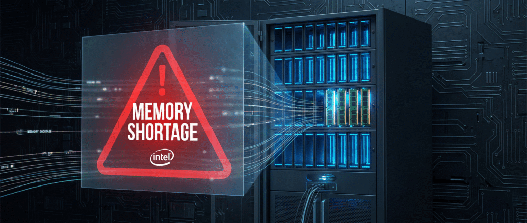 Intel предупредил об усилении дефицита памяти