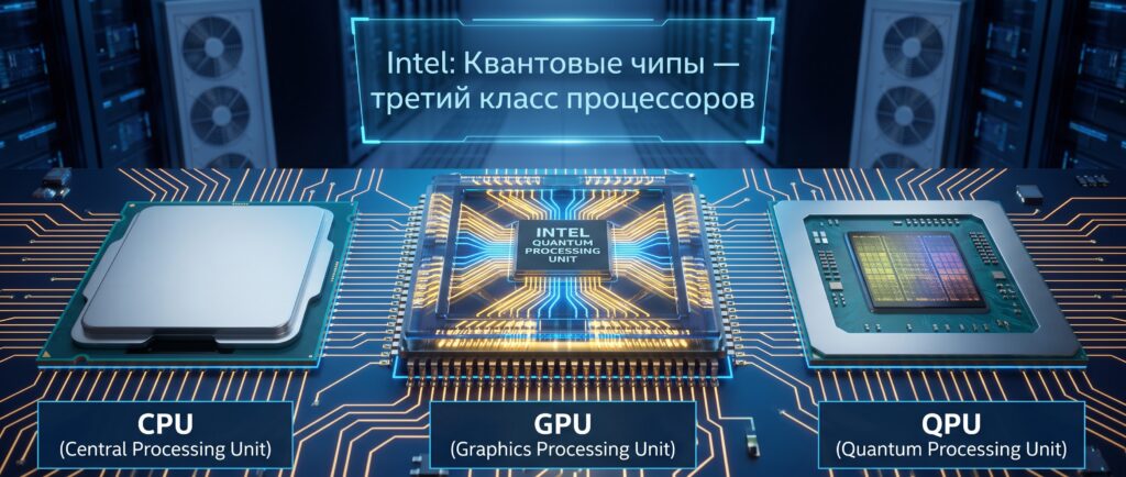 Intel: квантовые чипы станут третьим классом процессоров
