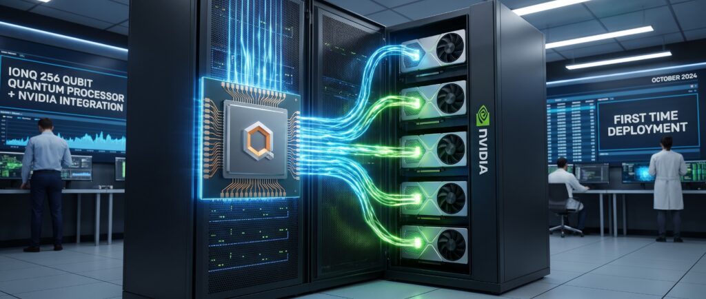 IonQ впервые разместит 256-кубитный квантовый процессор в Nvidia